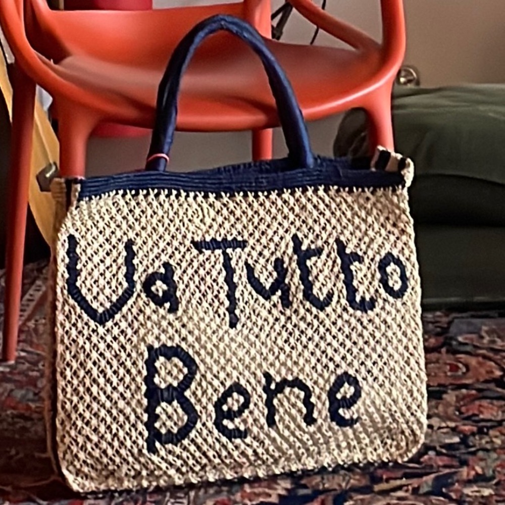 Brand New With Tag! "Va Tutto Bene" Tote Bag